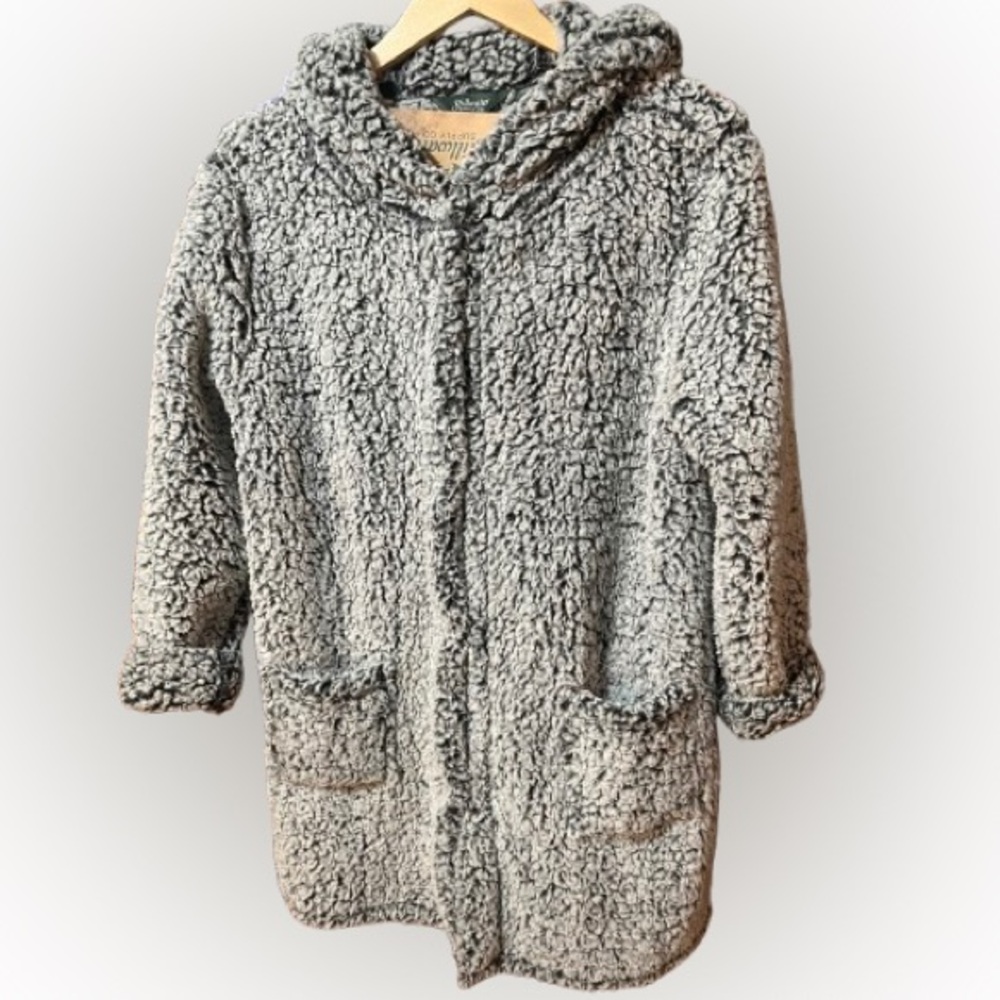 NWT Stillwater Supply Co. Cozy Black Sherpa Coat Size Large
